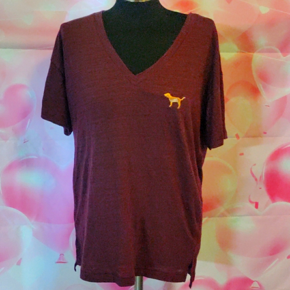 New Victoria's Secret Pink Sequin Shirt Size Medium
